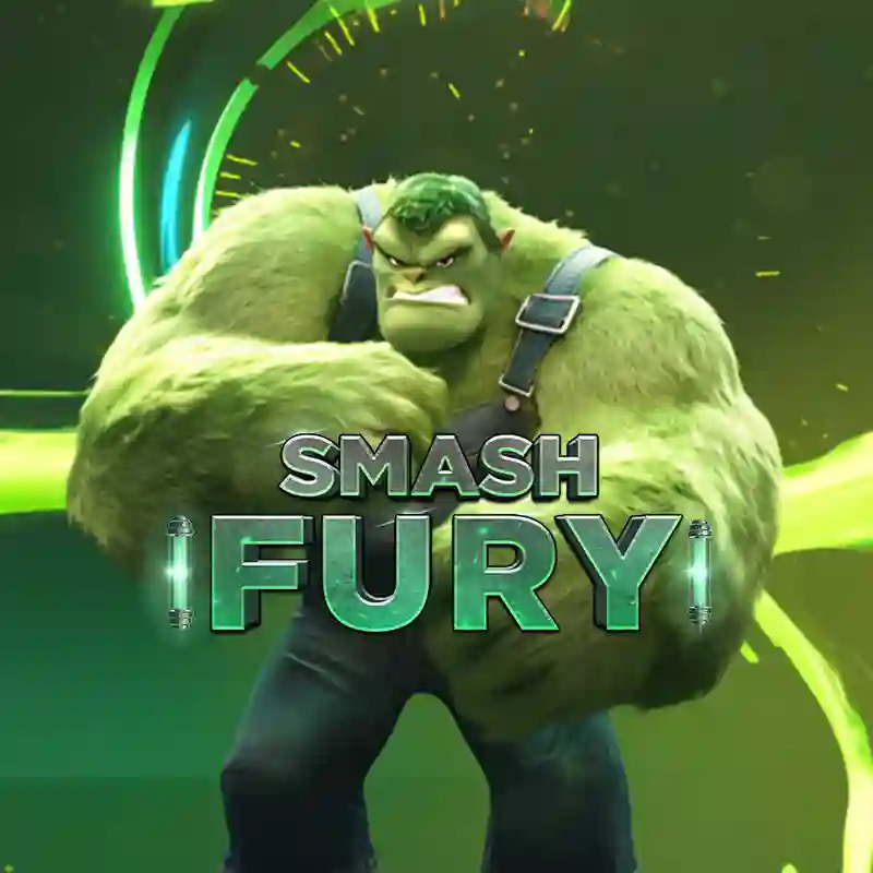 Smash Fury casino slot game interface
